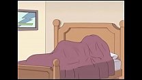cartoon husband & wife cheat