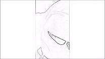 Muslim cartoon – sucks dick in niqab