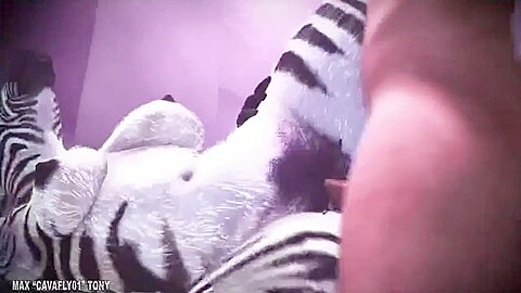 Zebra X Human (furry)