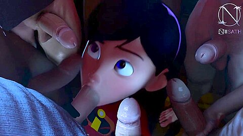 Blowbang As A Dream Come True For Violet Parr