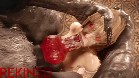 Ashley Vs Werewolf [rekin3d]