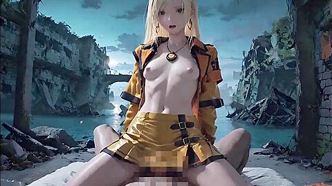 Half-submerged: Fully Taken-she Moans Into The Spray And Doesnt Stop